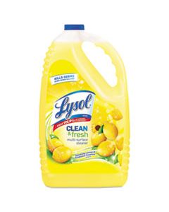 RAC77617 CLEAN AND FRESH MULTISURFACE CLEANER, SPARKLING LEMON AND SUNFLOWER ESSENCE, 144 OZ BOTTLE, 4/CARTON