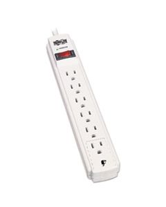 TRPTLP615 PROTECT IT! SURGE PROTECTOR, 6 OUTLETS, 15 FT. CORD, 790 JOULES, LIGHT GRAY