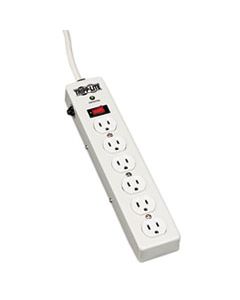 TRPTLM606HJ PROTECT IT! SURGE PROTECTOR, 6 OUTLETS, 6 FT. CORD, 1340 JOULES, LIGHT GRAY