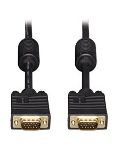 TRPP502050 VGA COAXIAL HIGH-RESOLUTION MONITOR CABLE WITH RGB COAXIAL (HD15 M/M), 50 FT.