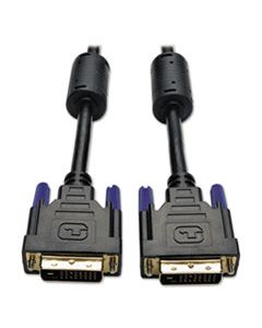 TRPP560006 DVI DUAL LINK CABLE, DIGITAL TMDS MONITOR CABLE, DVI-D (M/M), 6 FT., BLACK