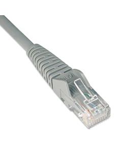TRPN201014GY CAT6 GIGABIT SNAGLESS MOLDED PATCH CABLE, RJ45 (M/M), 14 FT., GRAY