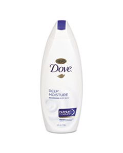 DVOCB123410 DOVE BODY WASH DEEP MOISTURE, 12 OZ BOTTLE, 6/CARTON