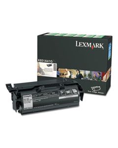 LEXX651A41G X651H11A TONER, 7000 PAGE-YIELD, BLACK