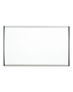 QRTARC2414 MAGNETIC DRY-ERASE BOARD, STEEL, 14 X 24, WHITE SURFACE, SILVER ALUMINUM FRAME
