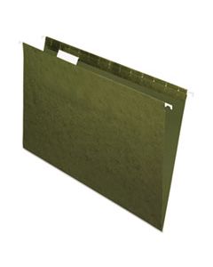 PFX81622 STANDARD GREEN HANGING FOLDERS, LEGAL SIZE, 1/5-CUT TAB, STANDARD GREEN, 25/BOX