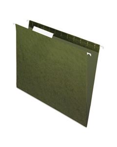 PFX81601 STANDARD GREEN HANGING FOLDERS, LETTER SIZE, 1/3-CUT TAB, STANDARD GREEN, 25/BOX