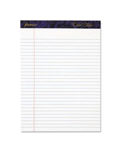 TOP20031 GOLD FIBRE WRITING PADS, WIDE/LEGAL RULE, 8.5 X 11.75, WHITE, 50 SHEETS, 4/PACK