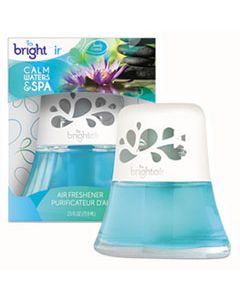 BRI900115EA SCENTED OIL AIR FRESHENER, CALM WATERS AND SPA, BLUE, 2.5 OZ