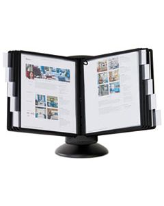 DBL553901 SHERPA MOTION DESK REFERENCE SYSTEM, 10 PANELS, BLACK BORDERS