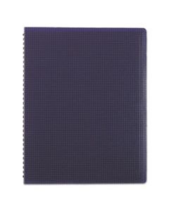 REDB4182 DURAFLEX POLY NOTEBOOK, 1 SUBJECT, MEDIUM/COLLEGE RULE, BLUE COVER, 11 X 8.5, 80 SHEETS