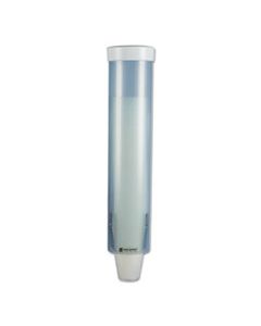 SJMC3165FBL SAN JAMAR ADJUSTABLE FROSTED WATER CUP DISPENSER, FOR 4oz TO 10oz CUPS, BLUE, EA