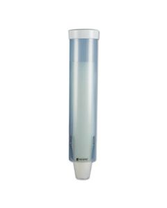 SJMC3165FBL ADJUSTABLE FROSTED WATER CUP DISPENSER, FOR 4 OZ TO 10 OZ CUPS, BLUE