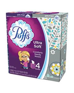 PGC35295 ULTRA SOFT FACIAL TISSUE, 2-PLY, WHITE, 56 SHEETS/BOX, 4 BOXES/PACK, 6 PACKS/CARTON