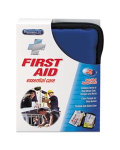 FAO90167 SOFT-SIDED FIRST AID KIT FOR UP TO 25 PEOPLE, 195 PIECES/KIT