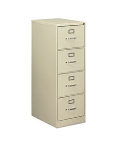 ALEVF1952PY FOUR-DRAWER ECONOMY VERTICAL FILE CABINET, LEGAL, 18.25W X 25D X 52H, PUTTY