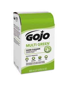 GOJ917212CT MULTI GREEN HAND CLEANER 800 ML BAG-IN-BOX DISPENSER REFILL, CITRUS, 12/CARTON