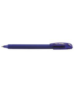 PENBL417CC ENERGEL FLASH STICK GEL PEN, MEDIUM 0.7MM, BLUE INK/BARREL, DOZEN