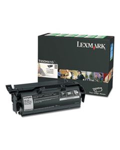 LEXT650H41G T650H41G HIGH-YIELD TONER, 25000 PAGE-YIELD, BLACK