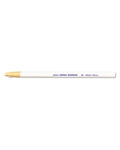 DIX00092 CHINA MARKER, WHITE, DOZEN