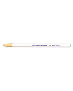 DIX00092 CHINA MARKER, WHITE, DOZEN