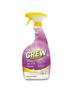 DVOCBD539650 CREW SHOWER TUB AND TILE CLEANER, FRESH SCENT, 32 OZ SPRAY BOTTLE, 8/CARTON