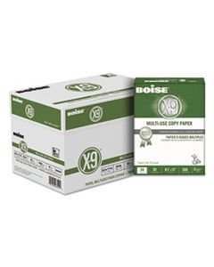 CASCC2241 X-9 MULTI-USE COPY PAPER, 92 BRIGHT, 24LB, 8.5 X 11, WHITE, 500 SHEETS/REAM, 10 REAMS/CARTON