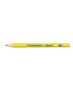 DIX13040 TICONDEROGA LADDIE WOODCASE PENCIL, HB (#2), BLACK LEAD, YELLOW BARREL, DOZEN