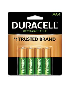 DURNLAA4BCD RECHARGEABLE STAYCHARGED NIMH BATTERIES, AA, 4/PACK
