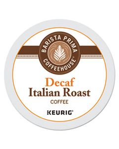 GMT6624 DECAF ITALIAN ROAST COFFEE K-CUPS, 24/BOX