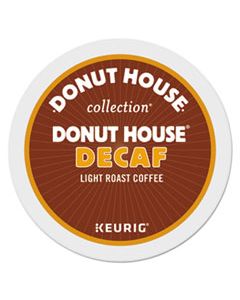 GMT7534CT DONUT HOUSE DECAF COFFEE K-CUPS, 96/CARTON