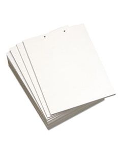 DMR851221 CUSTOM CUT-SHEET COPY PAPER, 92 BRIGHT, 2-HOLE, 20LB, 8.5 X 11, WHITE, 500 SHEETS/REAM, 5 REAMS/CARTON