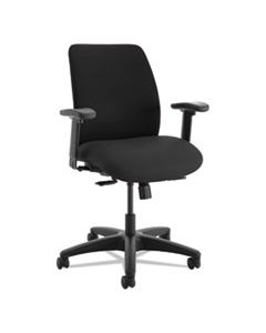 HONACCY1AH1010 COMFORTSELECT A9 HIGHT-BACK TASK CHAIR, SUPPORTS UP TO 250 LBS., BLACK SEAT/BLACK BACK, BLACK BASE