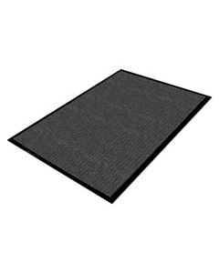MLL64020330 GOLDEN SERIES DUAL RIB INDOOR WIPER MATS, 24 X 36, CHARCOAL