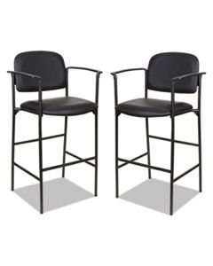 ALEST6616A ALERA SORRENTO SERIES STOOL, SUPPORTS UP TO 300 LBS., BLACK SEAT/BLACK BACK, BLACK BASE, 2/CARTON