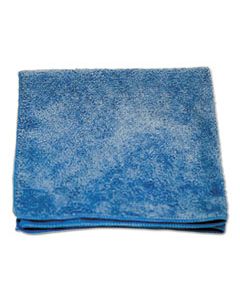 BWKMFKBBULK MICROFIBER CLEANING CLOTHS, 16 X 16, BLUE, 240/CARTON