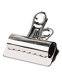 EPI2004LMR BULLDOG CLIPS, JUMBO, NICKEL-PLATED, 12/BOX