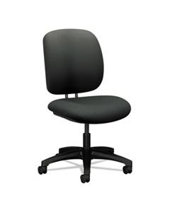 HON5901CU19T COMFORTASK TASK SWIVEL CHAIR, SUPPORTS UP TO 300 LBS., IRON ORE SEAT, IRON ORE BACK, BLACK BASE