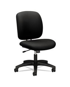 HON5902CU10T COMFORTASK TASK CHAIR, SUPPORTS UP TO 300 LBS, BLACK SEAT, BLACK BACK, BLACK BASE