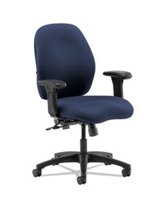 HON7823CU98T 7800 SERIES MID-BACK TASK CHAIR, SUPPORTS UP TO 250 LBS., NAVY SEAT/NAVY BACK, BLACK BASE