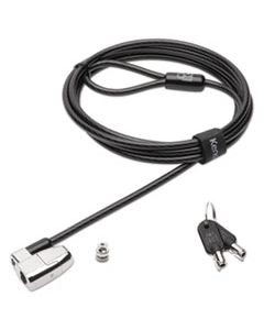 KMW64435 CLICKSAFE 2.0 KEYED LAPTOP LOCK, 6FT STEEL CABLE, SILVER, TWO KEYS