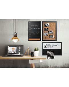 BVCSOR033 BLACK & WHITE MESSAGE BOARD SET, ASSORTED SIZES & COLORS, 3/SET