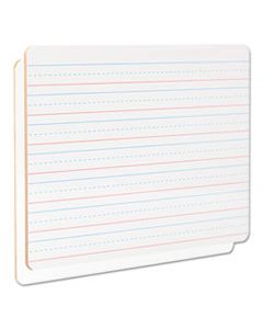 UNV43911 LAP/LEARNING DRY-ERASE BOARD, LINED, 11 3/4" X 8 3/4", WHITE, 6/PACK