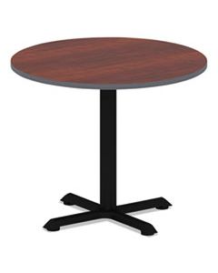 ALETTRD36CM REVERSIBLE LAMINATE TABLE TOP, ROUND, 35 3/8W X 35 3/8D, MEDIUM CHERRY/MAHOGANY