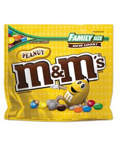 MILK CHOCOLATE/CANDY COATED PEANUTS, 19.2OZ PACK