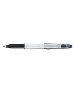 PIL41410 FRIXION COLORS ERASABLE STICK MARKER PEN, 2.5MM, BLACK INK, WHITE BARREL
