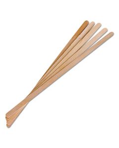 ECONTSTC10C RENEWABLE WOODEN STIR STICKS - 7", 1000/PK