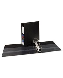AVE79993 HEAVY-DUTY NON-VIEW BINDER WITH DURAHINGE AND LOCKING ONE TOUCH EZD RINGS, 3 RINGS, 3" CAPACITY, 11 X 8.5, BLACK