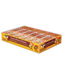 KEB21167 SANDWICH CRACKERS, TOAST & PEANUT BUTTER, 8 CRACKER SNACK PACK, 12/BOX