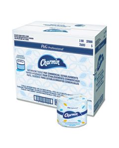PGC71693 COMMERCIAL BATHROOM TISSUE, SEPTIC SAFE, 2-PLY, WHITE, 450 SHEETS/ROLL, 75/CARTON
